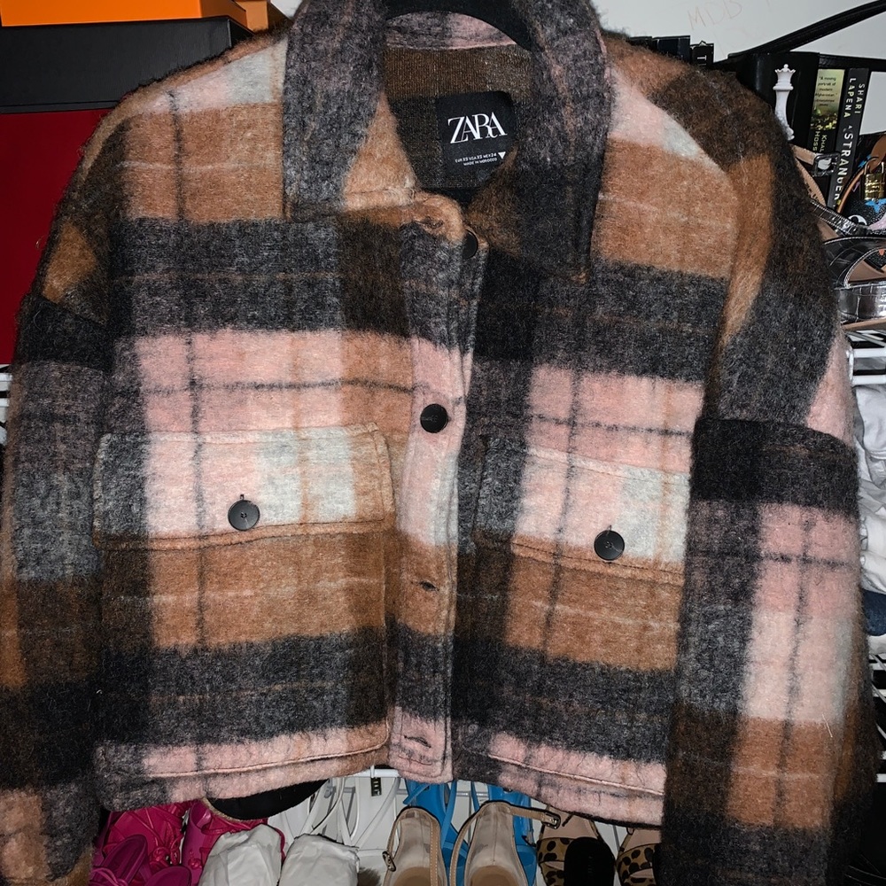 Zara cropped jacket